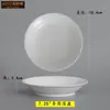 Vajilla de Cerámica Holiday Romano Esmalte Antibacteriano Nórdico Bol de Arroz Alto Plato Plato Cuadrado