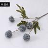 Decoração de Buquê de Flores Artificiais de Dente-de-leão, Flores Artificiais de Crisântemo de Ping Pong, Arranjo de Cena de Alto Padrão, Arranjo de Cena de Buquê