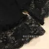 Guantes de malla negra con encaje de encaje para vestido de novia de boda al por mayor transfronterizos