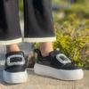 Mocasines con Hebilla de Diamante Rodis Hebilla Cuadrada 2026 Nuevos Zapatos Deportivos Casuales de Cuero Genuino Zapatos de Suela Gruesa para Aumentar la Altura Venta al por Mayor