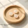 7A Ágata Blanca Congelada Lichi Natural Garra de León Pata de Gato Conejo Pixiu Hebilla de Paz Anillo Corredizo Accesorios de Decoración para Joyería DIY