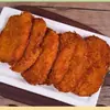 Costeleta de porco grossa estilo japonês Não. 1, 1000g, corte grande, costeleta frita semiacabada, salgadinho frito para vendedores ambulantes, uso comercial, costeleta de porco para hambúrgueres