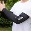 Mangas de Protección Solar para Hombre, Frescas y de Corte Holgado, Mangas Transpirables de Seda de Hielo, Anti-UV, Mangas Rectas de Protección Solar para Conducir y Ciclismo