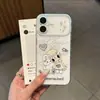 Funda de Dibujos Animados de Conejo de Otoño para Apple 17PROMAX Fresca y Linda iPhone16 Funda Protectora a Prueba de Golpes 13
