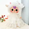 [Solo para Ropa de Bebé] Bebé de Tres Años Muñeco de Peluche Grande de Vinilo 400% Ropa de Bebé Vestido de Primavera Traje Dulce y Lindo