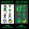 Trofeo de Fútbol Foto Infantil Tatuajes de Colores para Mujeres y Hombres Tatuajes de Colores Luminosos Duraderos Impermeables Gama Alta