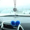 Espejo Cruzado Especialmente Diseñado para Pedrería de Arcilla, Borlas, Bolas de Pelo de Visón, Colgantes para Espejo Retrovisor de Coche, Suministros para Decoración Interior de Coche Colgantes