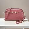 Nova Bolsa Pequena Feminina Mini Fashionável Bolsa de Ombro Transversal Versátil Leve Bolsa de Mão para Trabalho Bolsa para Celular Bolsa de Couro