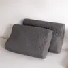 Fronha de látex à prova de óleo e à prova d'água 30x50 para uso doméstico, capa protetora de núcleo de travesseiro resistente à sujeira 40x60, fronha de látex