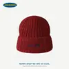Gorro de Tricô Macio e Fofo para Efeito Emagrecedor e de Afinar o Rosto, Adequado para Circunferência Craniana Grande, Gorro Quente e à Prova de Frio para Outono e Inverno com Proteção para Orelhas para Homens e Mulheres