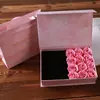 Caja de Joyería de Flor de Jabón con Tapa abatible Regalo Creativo Caja de Joyería de 12 Piezas Regalo de Navidad Regalo de Cumpleaños Caja de Regalo Transfronteriza
