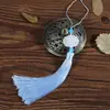 Accesorios de joyería DIY materiales hechos a mano materiales para pasador estilo antiguo flor de loto borla fleco con cuentas colgante paquete de material de borla