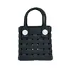 Bolso Tote Tejido Perforado de Eva para Mujer, Bolso de Playa para Exteriores de Verano, Apto para Bricolaje, Bolso Coreano de Nicho