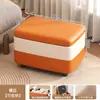 Banqueta para Uso Doméstico na Entrada para Trocar de Sapatos, Banqueta Simples Moderna com Armazenamento, Banqueta de Mesa de Centro para Sala de Estar, Banqueta para Apoiar os Pés do Sofá, Banqueta Baixa