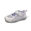 Sandálias Infantis para Meninas 2026 Novas de Verão Respiráveis Sapatos de Malha Única para Meninas, Sapatos de Malha Finos, Sandálias Esportivas de Solado Macio