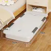 Bolsa de almacenamiento para libros viejos, caja de almacenamiento doméstica para debajo de la cama, caja de almacenamiento plana tipo cajón con ruedas para libros, ropa y edredones