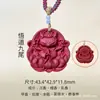 Colar com Pingente de Incenso Guanyin de Mil Mãos Tradicional Chinês da Marca Natural HeXiang, Feito à Mão, Sem Aditivos, Para Homens e Mulheres, Item Quente Mais Vendido Atacado