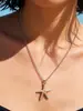 Colar Gargantilha Feminino de Aço Inoxidável Estrela de Cinco Pontas Europeu e Americano Transfronteiriço Personalizado Moda Luxo Leve Alto Padrão Estilo Férias