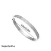 Pulseira de titânio kaga de alta qualidade transfronteiriça, pulseira de aço inoxidável com diamantes, pulseira de aço inoxidável com unhas de diamante Joker, fabricantes atacado