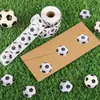 Pegatinas Creativas de Sellado para Empaque Transfronterizo Auto-Adhesivas con Temática de Fútbol y Notas Adhesivas para Campeones de la Copa del Mundo