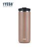 Tyeso Taishuo Cafetera de Prensa Francesa Portátil para Exteriores Taza para Café Preparado a Mano Acero Inoxidable 304 Prensa Francesa Taza Térmica