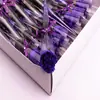 Día del Maestro Jabón Florero Ramo Pequeño Clavel Artificial Rosa Individual Día de San Valentín Chino Regalo Flores Artificiales al por Mayor