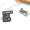 Broche de liga de metal com equação criativa de comércio exterior do AliExpress, broche de lapela de personalidade com equação, distintivo de broche de esmalte