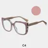 87302 Marco de Gafas Cuadrado Tr90 Anti-Luz Azul Más Vendido Europeo y Americano Transfronterizo Ins Moda Tendencia Marco de Espejo Óptico