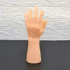 Adereços de Modelo de Mão Masculina, Modelo de Mão Protética Masculina, Molde de Mão de Plástico, Modelo de Luva de Proteção Dupla para Mãos, Conjunto Padrão de Adereços de Mão Protética Masculina