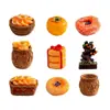Micro paisaje creativo simulación comida de caqui juego de caqui Ruyi diy decorativo bolsa sorpresa accesorios mini adornos en miniatura