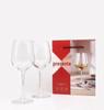 Copo de vinho tinto de cristal doméstico 2 pares de copos de vinho de vidro copo comercial presente terno