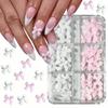 Explosiones Transfronterizas Joyería de Remaches para Manicura No se Desvanece el Color Mixto 6 Rejillas Larga Estrella Metálica Hueca Luna Decoración de Uñas