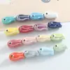 Pulsera Linda de Cuentas de Cerámica Galvanizada con Forma de Pez Agujero Recto Doble Cara Material para Manualidades Cuentas Sueltas de Pez Pequeño Accesorios para Cadena de Teléfono Móvil Cuentas de Porcelana