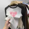 Camiseta de Manga Larga de Felpa para Niñas Ropa Otoño/Invierno Niños Medianos y Grandes Bloque de Color Cuello Redondo Top Cálido para Capas