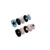 Estilo ins doce legal estrela rosa azul color blocking unhas usáveis puras feitas à mão desenhos animados Y2K garota popular curta arte de unhas pronta atacado
