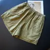 ¡Absolutamente impresionante! Shorts de trabajo retro de tiro alto con cordón, corte holgado, pierna ancha para mujer, pantalones casuales, estilo verano H072007