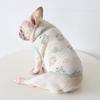 Petstyle Fadou Algodão Stretch Desenho Animado Colete Roupas para Cachorro Gordo Bago Cachorro Gordo Corgi Luta de Touros Garfield