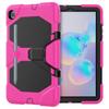 Adecuado para el conjunto de tableta Samsung Tab S6Lite de 10,4 pulgadas, soporte P613, color de contraste P610, funda protectora de tres pruebas