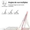 Funda Protectora con Teclado Bluetooth Táctil para Samsung Tablet A9+Plus 11 pulgadas Azerty Diseño Francés