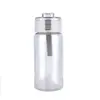 Vaso de Agua Estilo Muji, de Aspecto Elegante, Portátil, Vaso de Plástico Sencillo con Colador de Té, Resistente a Altas Temperaturas, Anticaídas, Vaso Práctico para Estudiantes