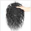 Pieza de Reissue Caliente de Maíz Pelo Esponjoso Cantidad Aumentadora de Cabello Natural Ligero Cobertura de Canas Simulación Rollo de Lana de Madre Pieza de Peluca