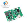 Módulo Integrado Ajustável 2A Carregamento Boost Descarga Bateria de Lítio 18650 Multímetro 3.7V Litro 9V 5V Modificado