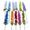 Flores Colgantes Grandes de 1.2m para Decoración de Pasillo de Boda, Pared de Flores para Techos Altos, Arreglo Floral para Comedor, Accesorios de Fotografía