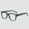 Gafas Gruesas Anti-Luz Azul con Patillas de Núcleo para Hombres, Aptas para Lentes Graduados y Gafas de Sol Intercambiables