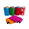Mangas para copos prontas, mangas para copos isoladas em neoprene, mangas para copos de presente personalizadas, mangas para copos publicitárias promocionais, mangas para latas