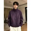 2026 Nueva Chaqueta de Patchwork Deconstruido de Primavera Otoño con Cuello Alto para Hombre Estilo Callejero de Alta Gama Ropa Exterior Americana Top al por Mayor