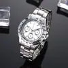 2019 Novo Quente AliExpress Explosões Marca de Trabalho Agulha Pequena de Seis Pinos Moda Casual Relógio Masculino Atacado