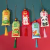 Bolsita de Festival del Bote del Dragón Zongzi Jardín de Niños Hecho a Mano DIY Bolsa de Material Regalo para Niños Juguete Colgante de Bolsita de Ajenjo