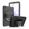 Adequado para Samsung Tab a 8.4 2020 Alça de Mão Suporte Giratório de PC Capa Protetora Antiderrapante