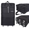 Nueva Bolsa de Viaje Plegable, Gran Capacidad, Equipaje Facturado de Aerolínea, Impermeable y Resistente al Desgaste, con Ruedas, Personalizable para Estudiantes
